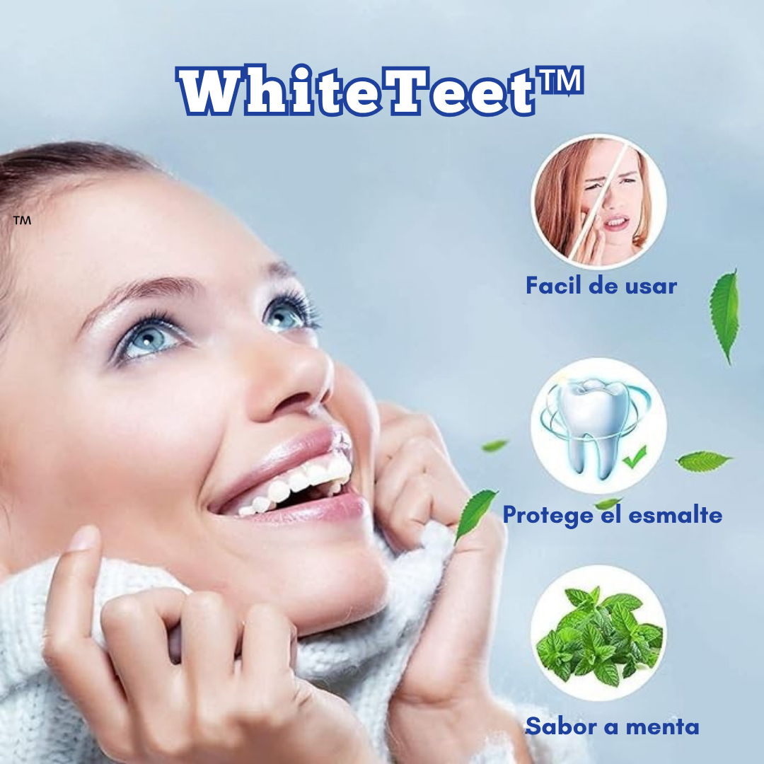 WhiteTeeth| Tiras Blanqueadoras Dentales 5D