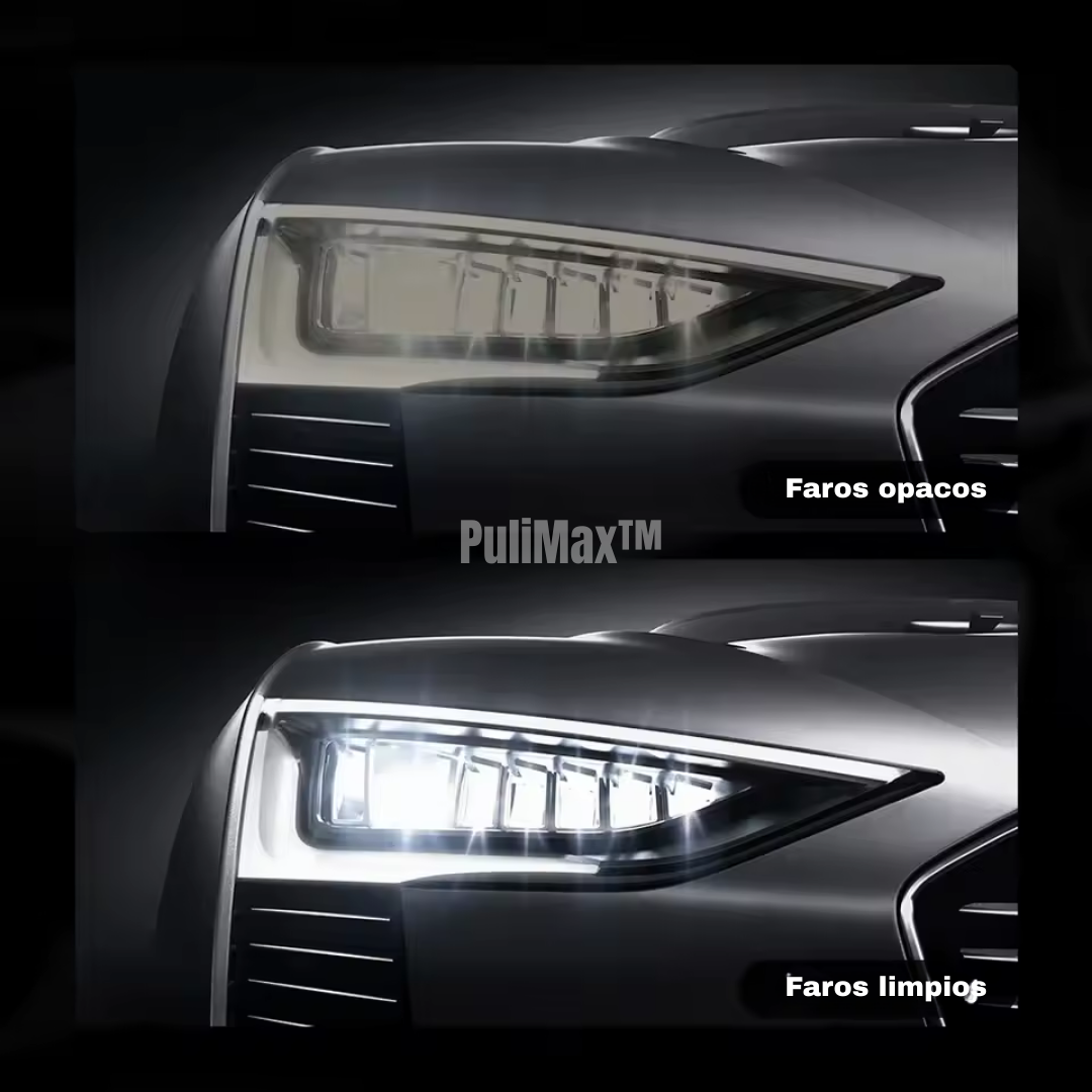 PuliMax | Spray Pulidor Instantáneo para Faros