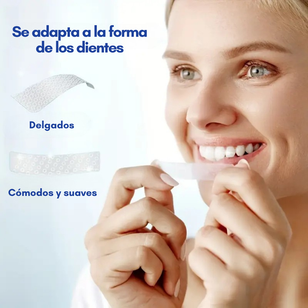 WhiteTeeth| Tiras Blanqueadoras Dentales 5D