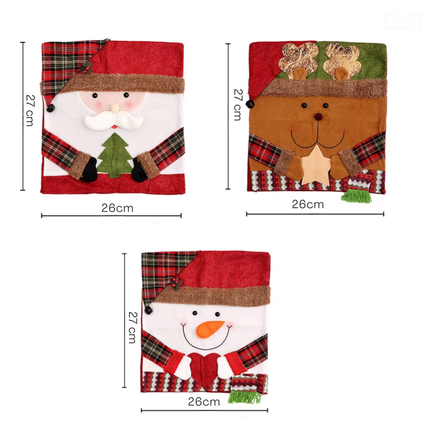 Hollycover: Fundas navideñas para silla