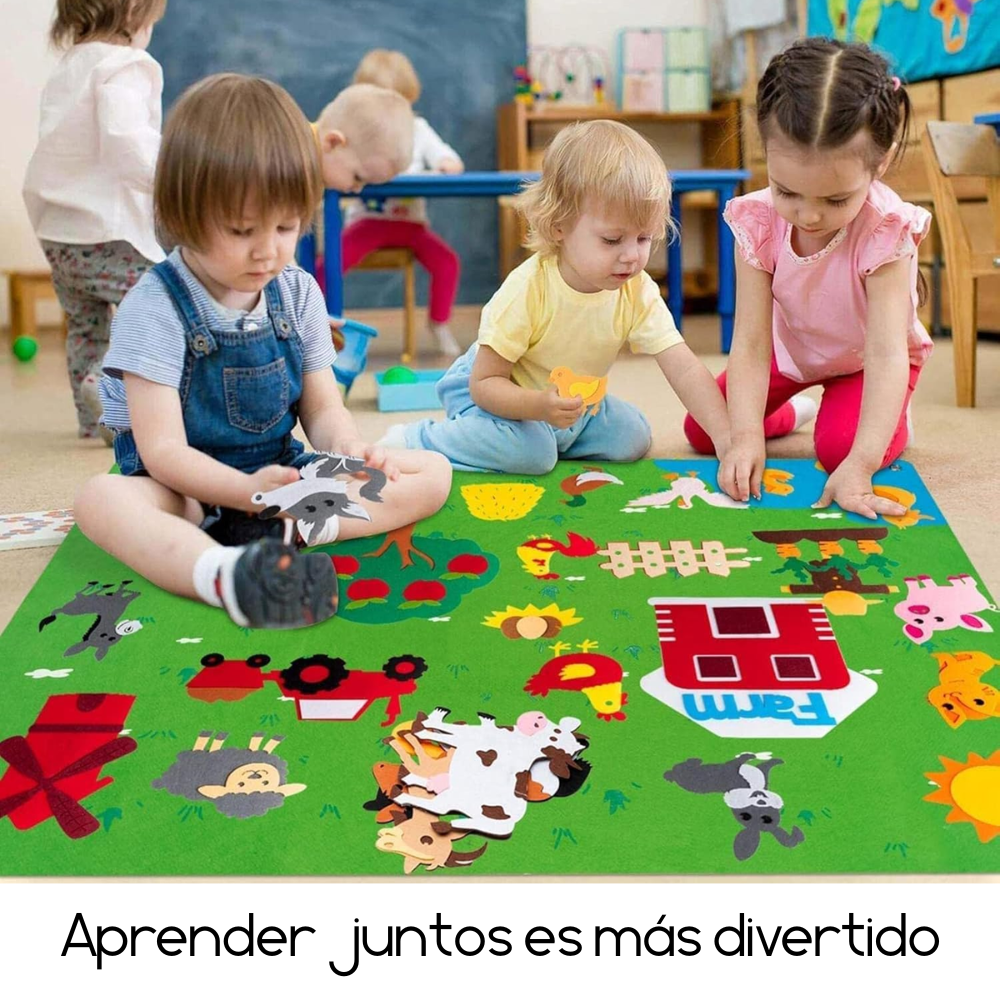 WallPlay | Tapiz de pared educativo