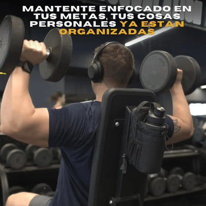 GymBag: Bolsa magnética portabotellas