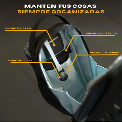 GymBag: Bolsa magnética portabotellas