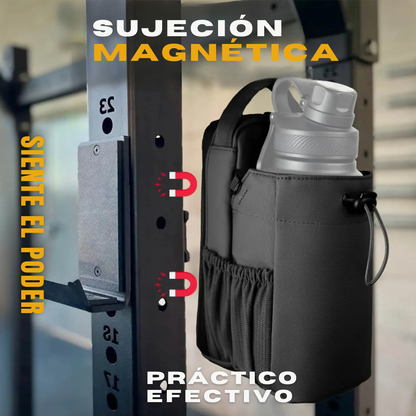 GymBag: Bolsa magnética portabotellas