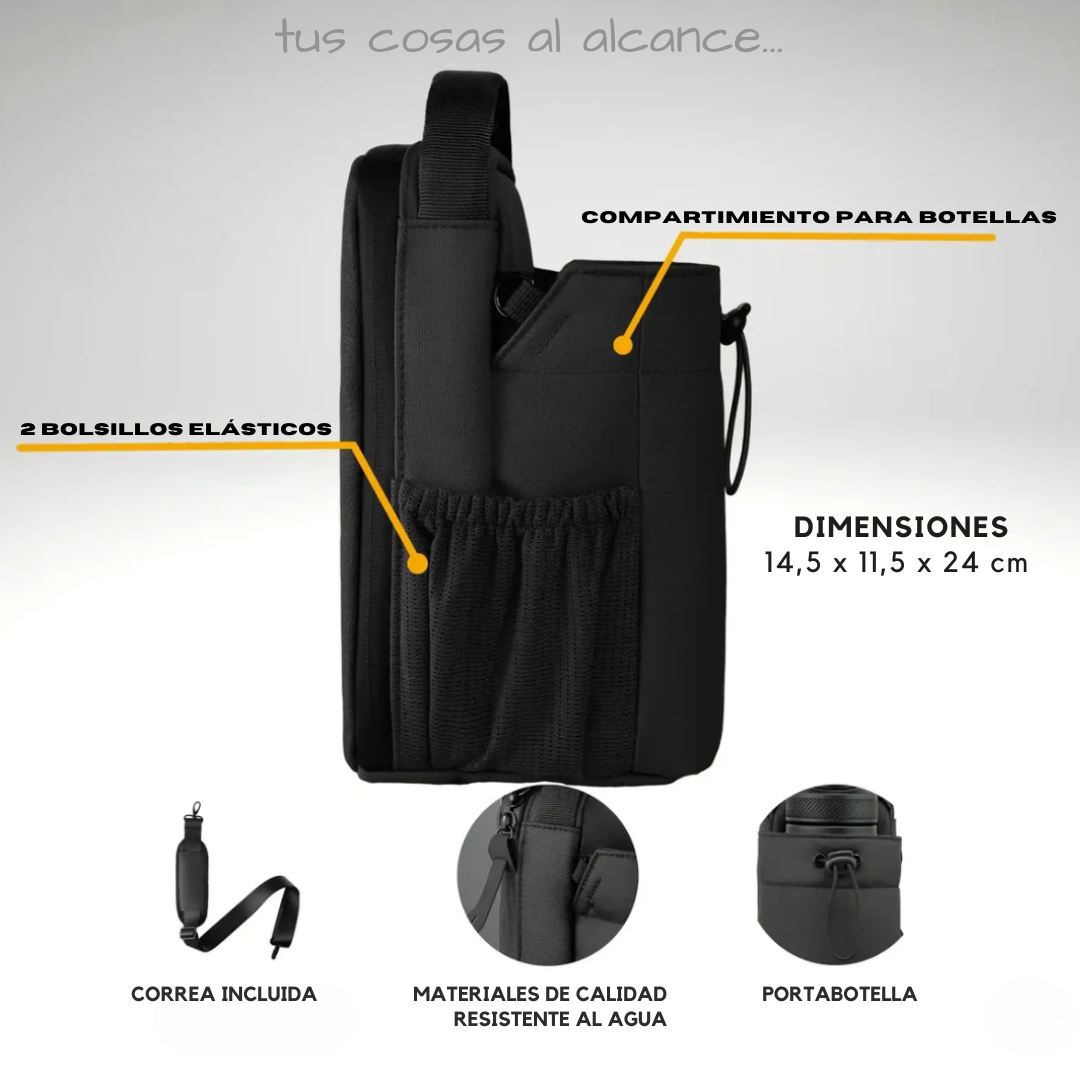 GymBag: Bolsa magnética portabotellas