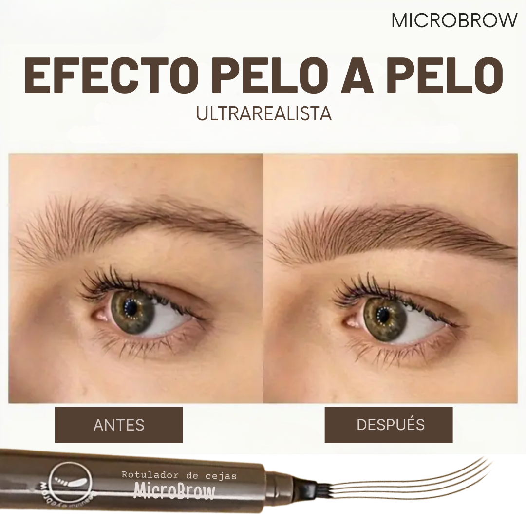 MicroBrow | Perfilador para cejas efecto microblading resistente 24h