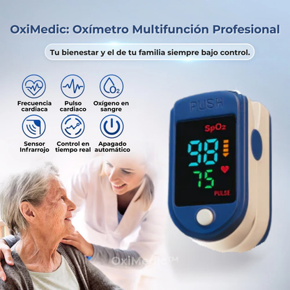 OxiMedic: Oxímetro Multifunción Profesional