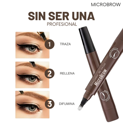 MicroBrow | Perfilador para cejas efecto microblading resistente 24h