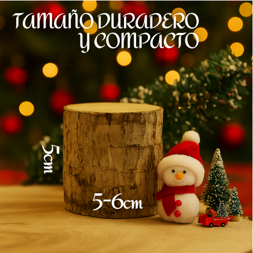 ChristmasTree: Planta de madera navideña de la suerte