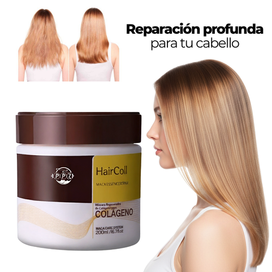 HairColl | Máscara Regeneradora de Colágeno para Cabello