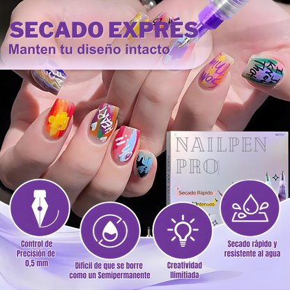 NailPen Pro | Rotuladores de Esmalte de Uñas Profesional