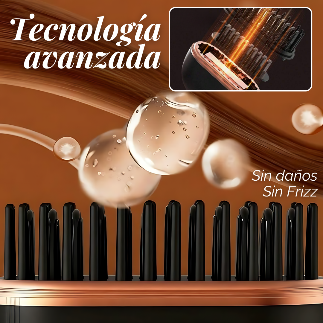 GlamBrush: Peine alisador inalámbrico