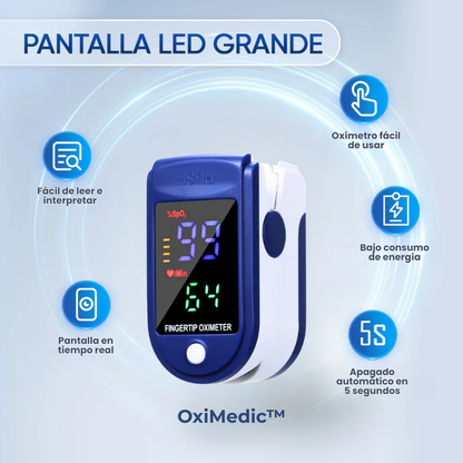 OxiMedic: Oxímetro Multifunción Profesional