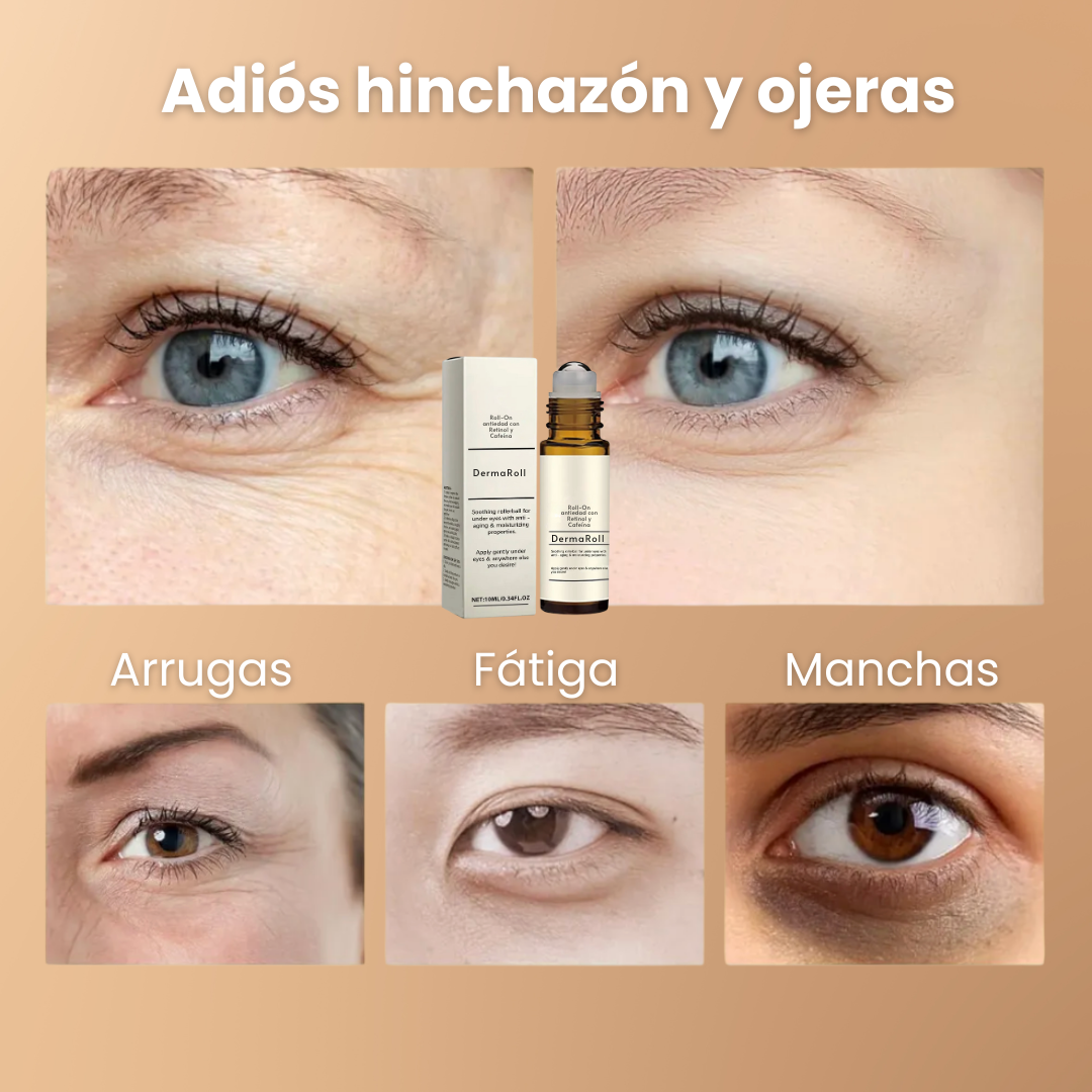 DermaRoll | Roll-On antiedad con Retinol y Cafeína