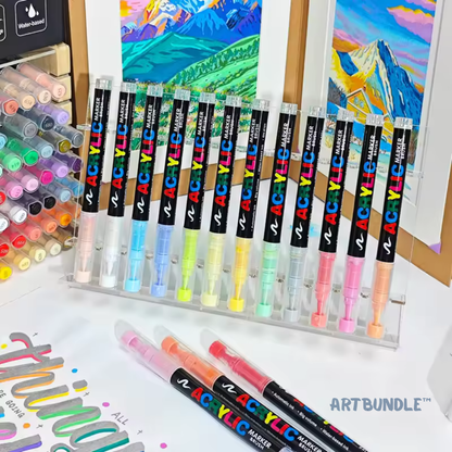 ArtBundle: Rotuladores Pincel de Pintura Acrílica