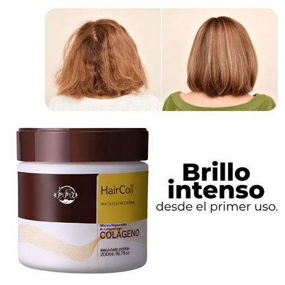 HairColl | Máscara Regeneradora de Colágeno para Cabello
