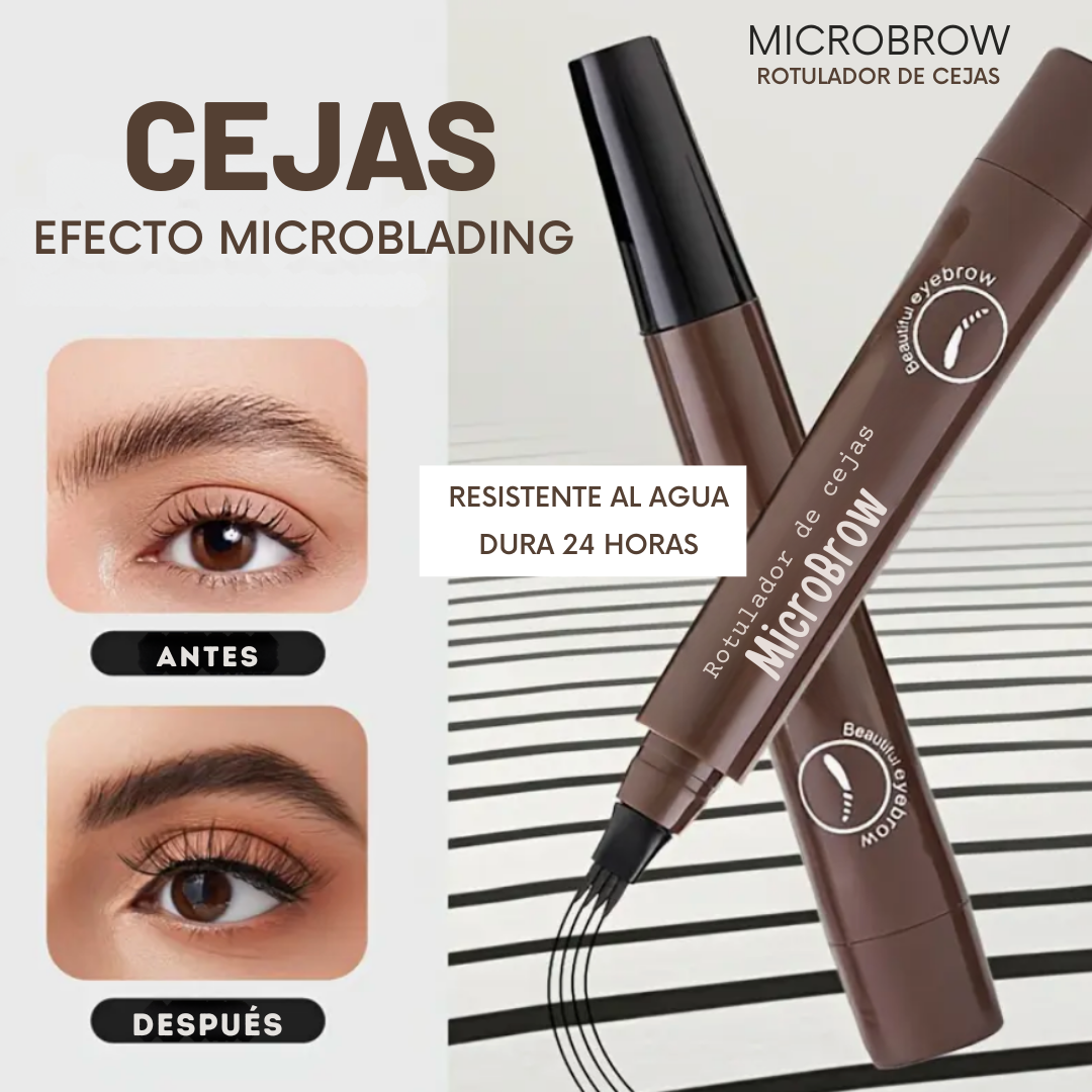 MicroBrow | Perfilador para cejas efecto microblading resistente 24h