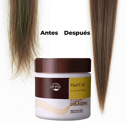 HairColl | Máscara Regeneradora de Colágeno para Cabello