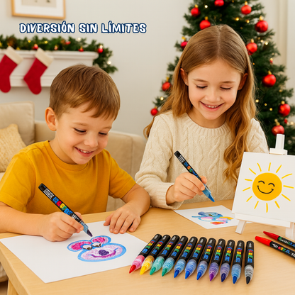 ArtBundle: Rotuladores Pincel de Pintura Acrílica