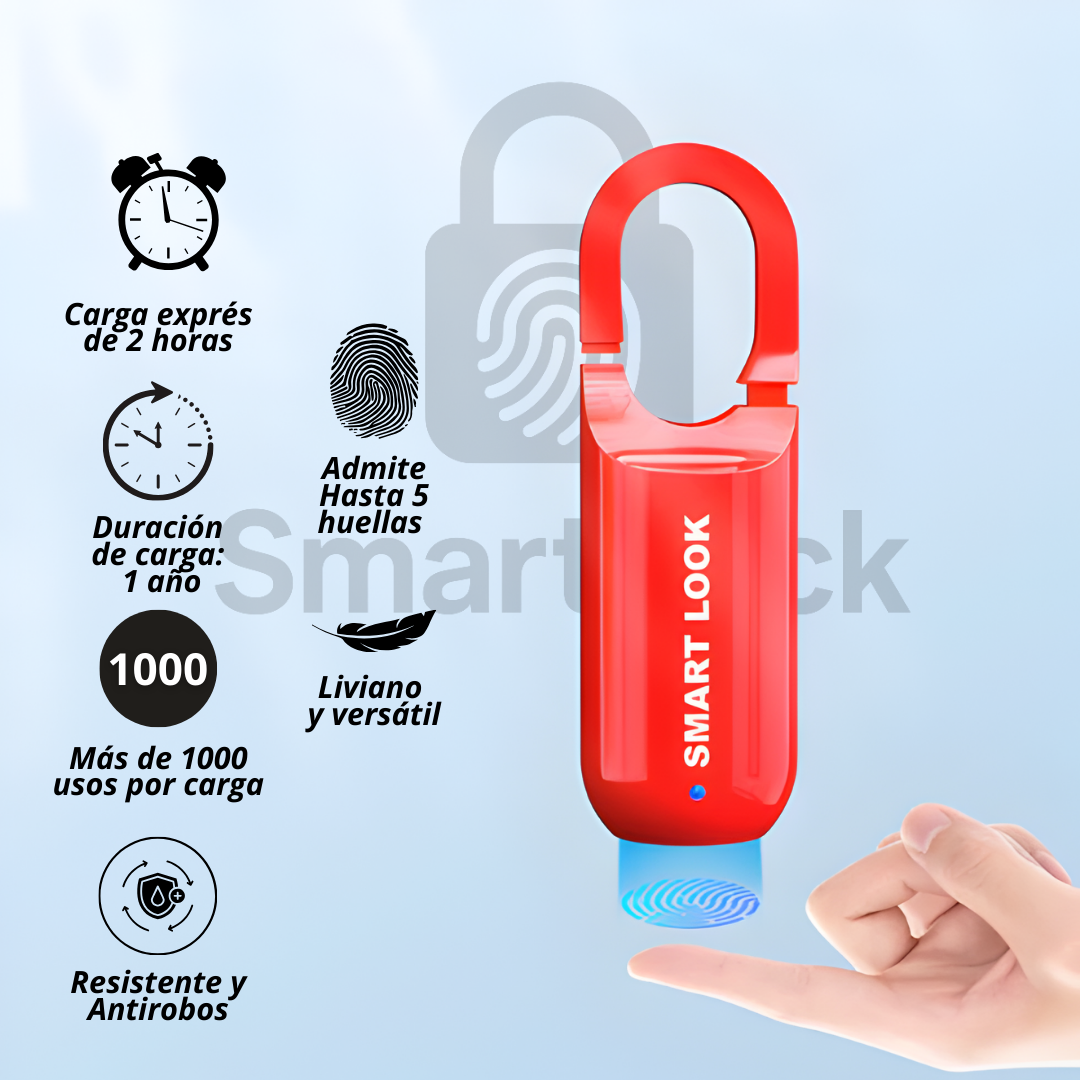 SmartLock: Candado inteligente reconocimiendo táctil