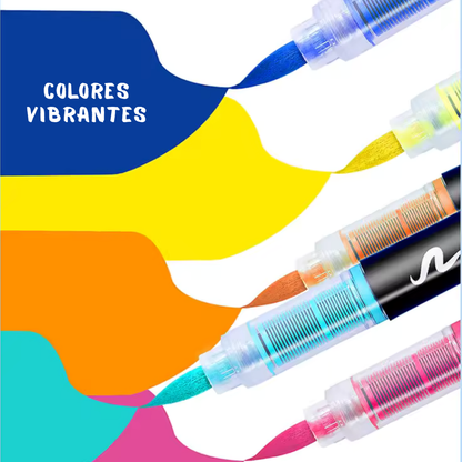 ArtBundle: Rotuladores Pincel de Pintura Acrílica