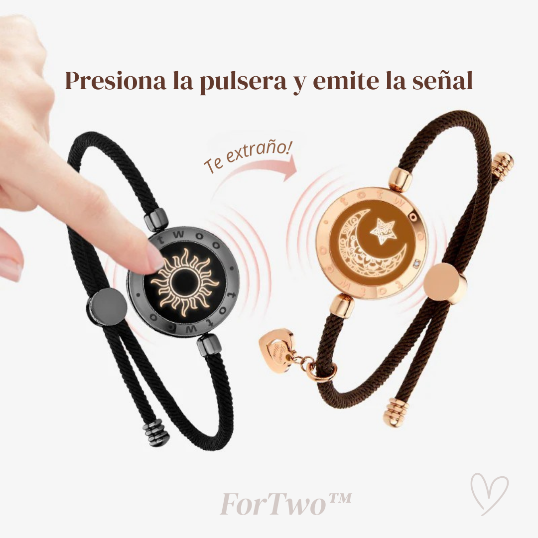 ForTwo: Pulseras de Conexión Táctiles