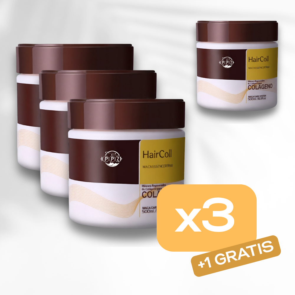 HairColl | Máscara Regeneradora de Colágeno para Cabello