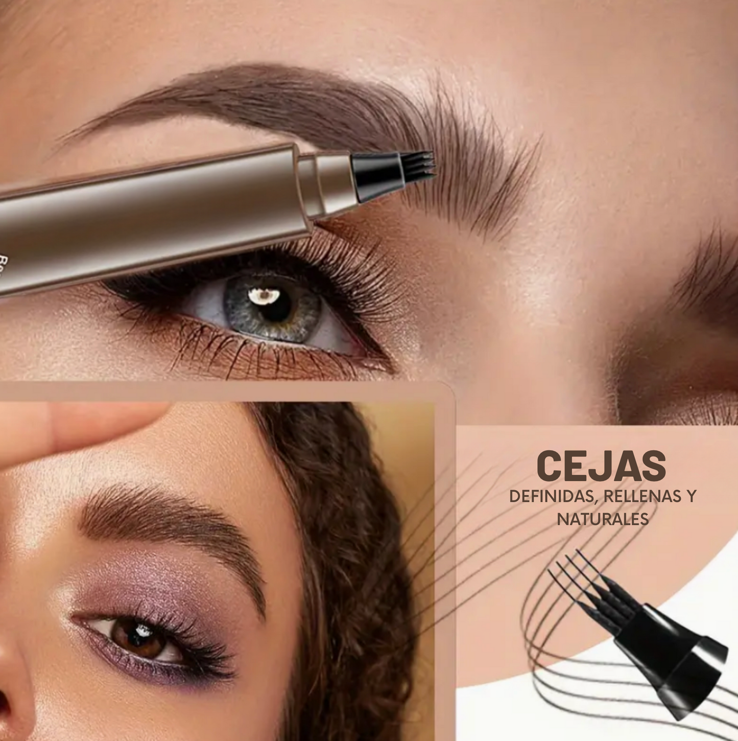 MicroBrow | Perfilador para cejas efecto microblading resistente 24h