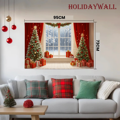 HolidayWall: Tapiz navideño de ensueño