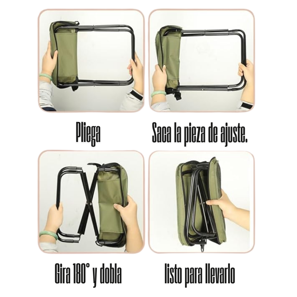 CarrySeat | Asiento Portátil Plegable