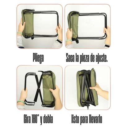 CarrySeat | Asiento Portátil Plegable