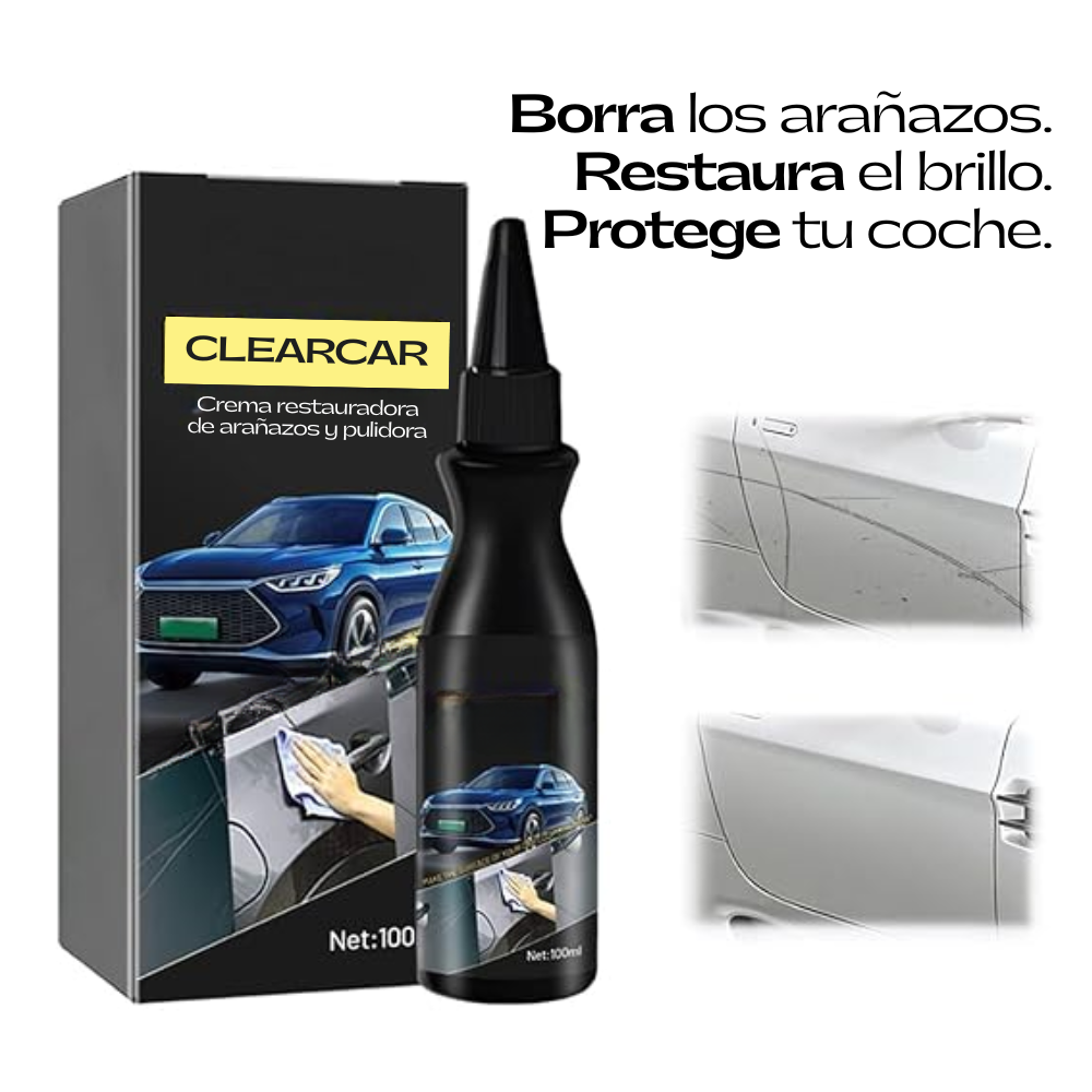 ClearCar | Crema restauradora de arañazos y pulidora