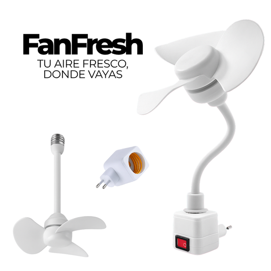 FanFresh: Enchufe Ventilador portátil