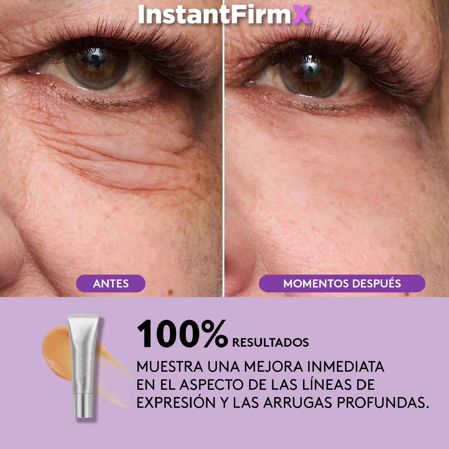 InstantFirmX: Crema reafirmante antiedad