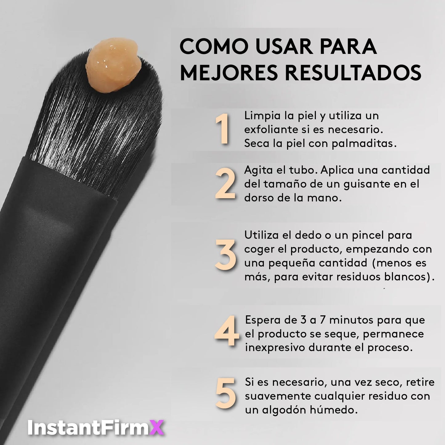 InstantFirmX: Crema reafirmante antiedad