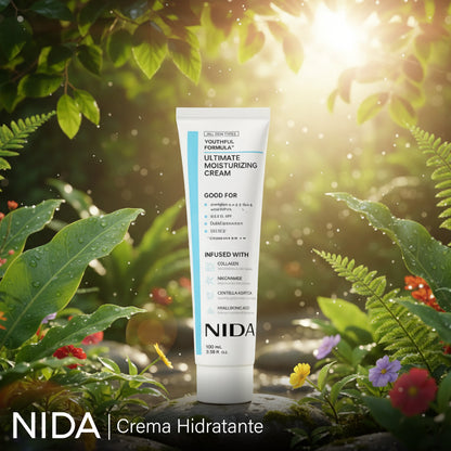 Nida: Crema hidratante con hialurónico y glicerina