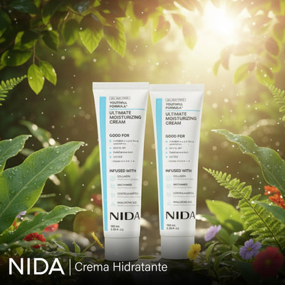 Nida: Crema hidratante con hialurónico y glicerina