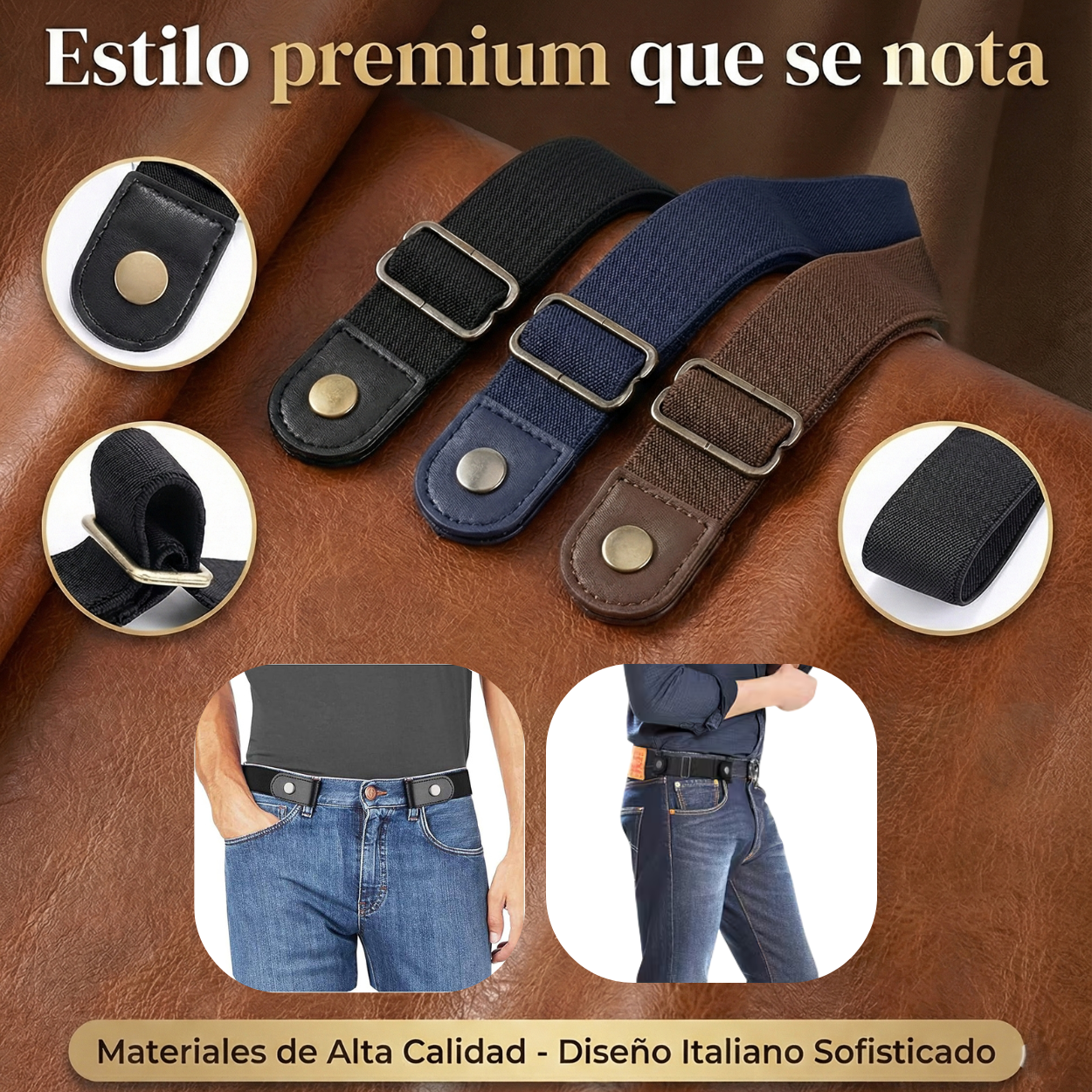 Pippo | Cinturón premium de método italiano