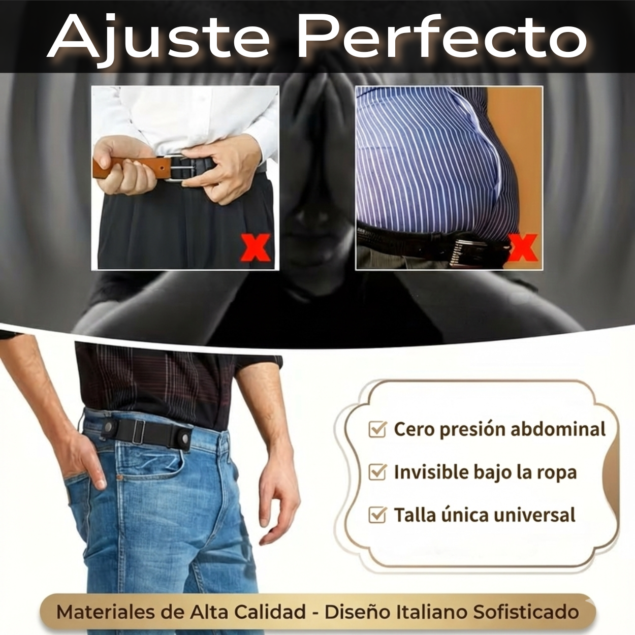 Pippo | Cinturón premium de método italiano