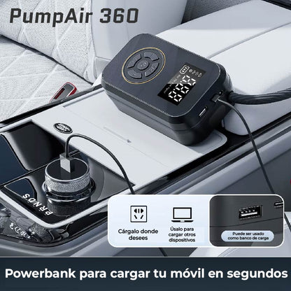 PumpAir 360 | Nanocompresor de Aire Portátil