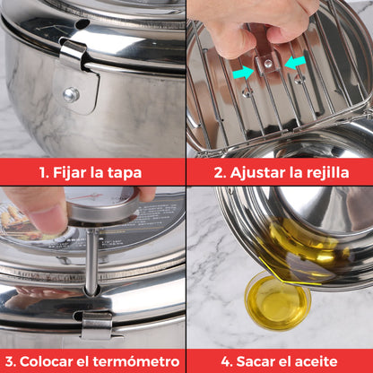 Talea: Olla japonesa de acero inoxidable