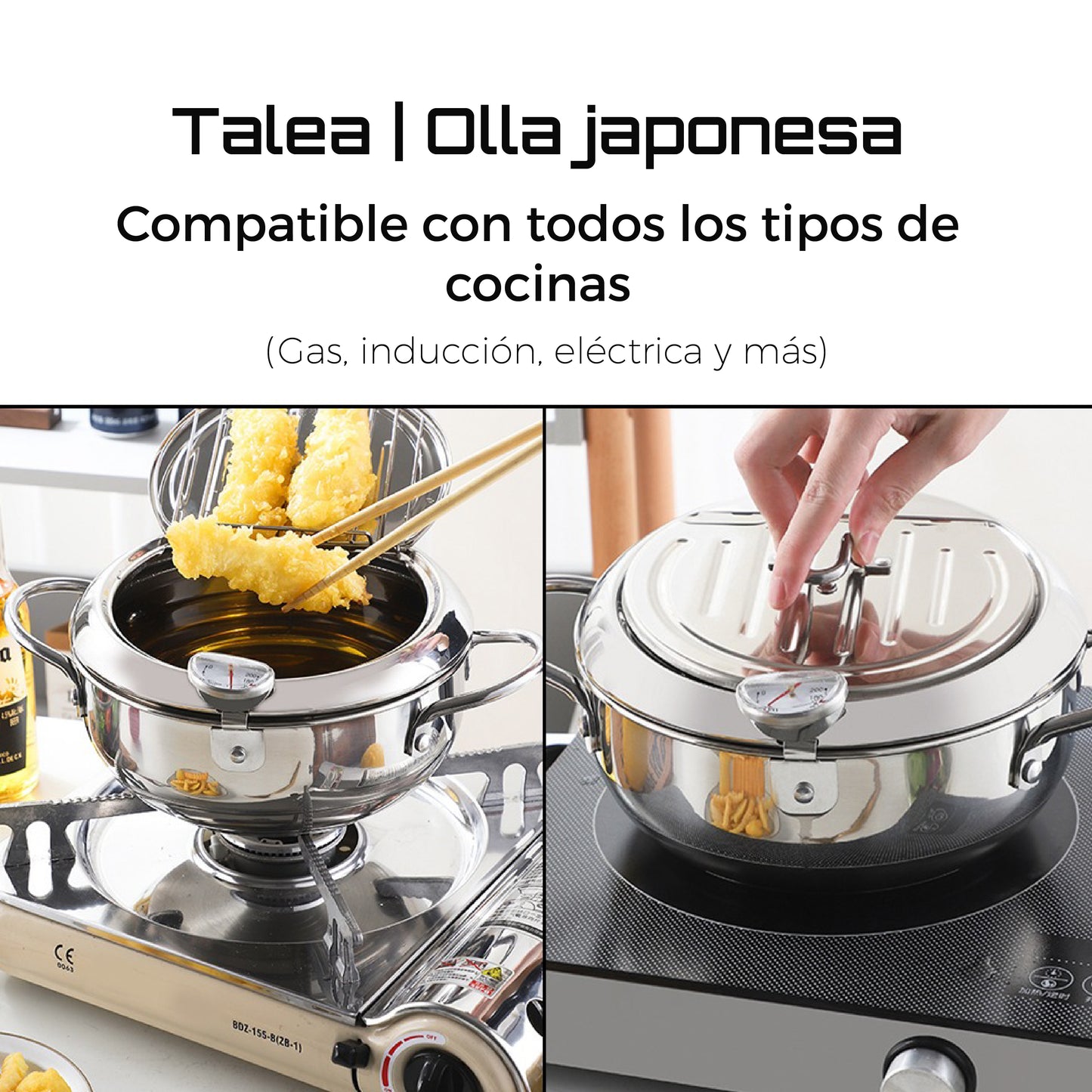 Talea: Olla japonesa de acero inoxidable