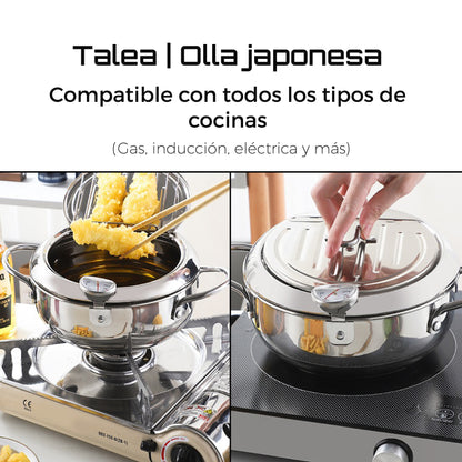 Talea: Olla japonesa de acero inoxidable