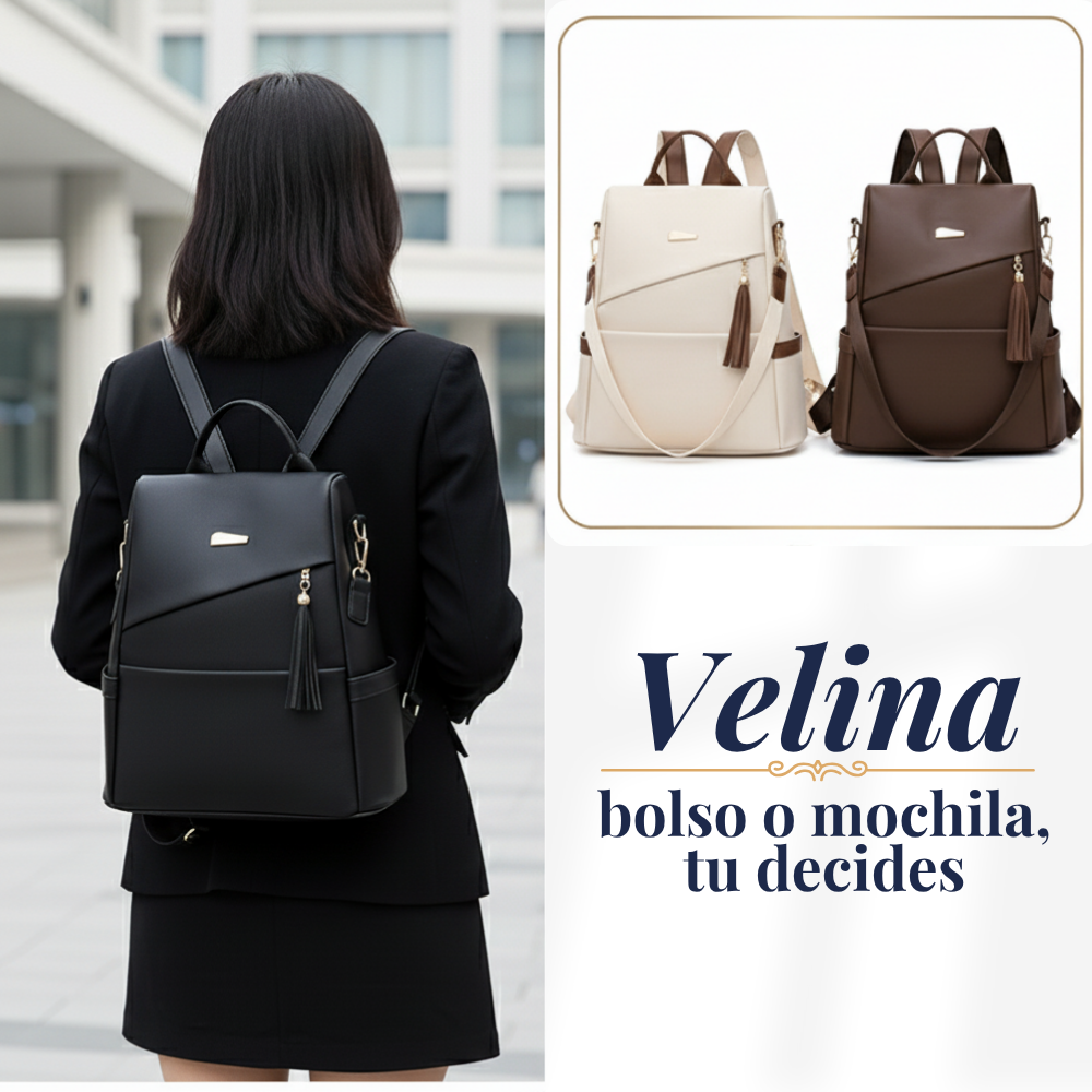 Velina | Bolso Mochila Multifunción para mujer