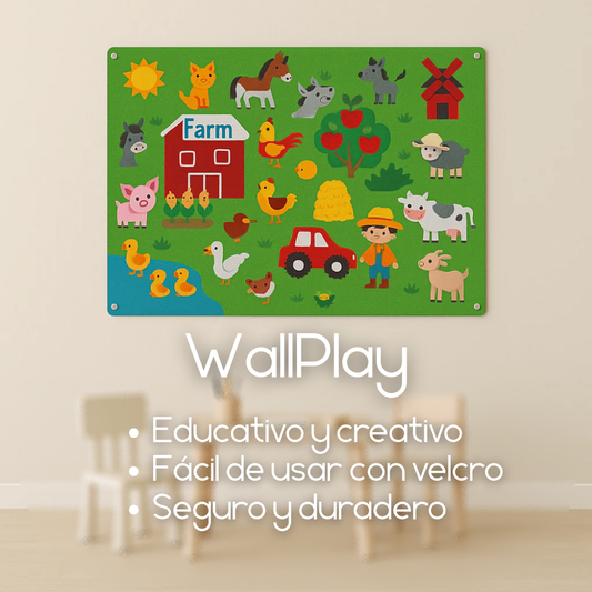 WallPlay | Tapiz de pared educativo